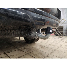 T065A GALIA Полностью оцинкованный фаркоп на Toyota Land Cruiser Prado J120 2003-2009, J150 2009-2023, Lexus GX 470 2003-2009, GX 460 2009-2023. Тип шара: A. Невидимый вырез бампера. Нагрузк