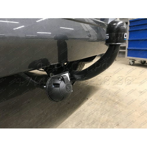 2558-A ORIS Фаркоп на Citroen Spacetourer 2016-, Peugeot Traveller 2016-, Citroen Jumpy 2016-, Peugeot Expert 2016-, Toyota Proace 2016-, Opel Zafira Life 2019-, Opel Vivaro 2019- без выреза в бампере. Тип шара: A. Нагрузки: 2500/100 кг, масса фаркопа 22,