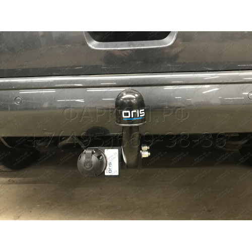 2558-A ORIS Фаркоп на Citroen Spacetourer 2016-, Peugeot Traveller 2016-, Citroen Jumpy 2016-, Peugeot Expert 2016-, Toyota Proace 2016-, Opel Zafira Life 2019-, Opel Vivaro 2019- без выреза в бампере. Тип шара: A. Нагрузки: 2500/100 кг, масса фаркопа 22,