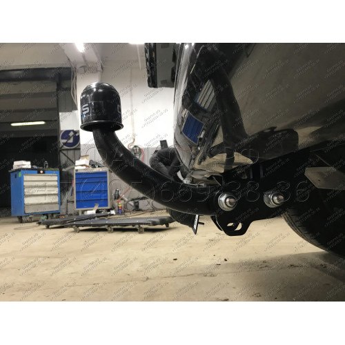 2558-A ORIS Фаркоп на Citroen Spacetourer 2016-, Peugeot Traveller 2016-, Citroen Jumpy 2016-, Peugeot Expert 2016-, Toyota Proace 2016-, Opel Zafira Life 2019-, Opel Vivaro 2019- без выреза в бампере. Тип шара: A. Нагрузки: 2500/100 кг, масса фаркопа 22,