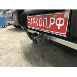 S137C GALIA Полностью оцинкованный фаркоп на Suzuki Jimny 2018-. Тип шара: C (горизонтальный съемный). Установка без выреза бампера. Нагрузки: 1400/75 кг, масс