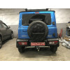 S137C GALIA Полностью оцинкованный фаркоп на Suzuki Jimny 2018-. Тип шара: C (горизонтальный съемный). Установка без выреза бампера. Нагрузки: 1400/75 кг, масса фаркопа 14,87 кг