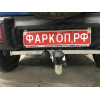 S137C GALIA Полностью оцинкованный фаркоп на Suzuki Jimny 2018-. Тип шара: C (горизонтальный съемный). Установка без выреза бампера. Нагрузки: 1400/75 кг, масса фаркопа 14,87 кг