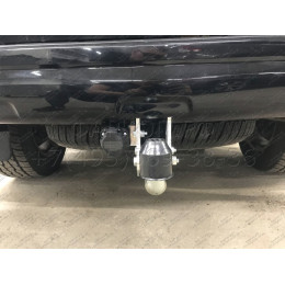 T065A GALIA Полностью оцинкованный фаркоп на Toyota Land Cruiser Prado J120 2003-2009, J150 2009-2023, Lexus GX 470 2003-2009, GX 460 2009-2023. Тип шара: A. Невидимый вырез бампера. Нагрузк