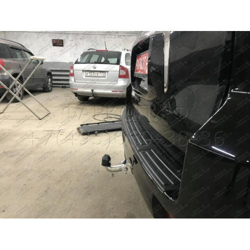 T065A GALIA Полностью оцинкованный фаркоп на Toyota Land Cruiser Prado J120 2003-2009, J150 2009-2023, Lexus GX 470 2003-2009, GX 460 2009-2023. Тип шара: A. Невидимый вырез бампера. Нагрузки: 3000/120 кг, масса фаркопа 5,62 кг