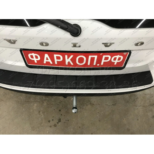 V070A GALIA Полностью оцинкованный фаркоп на Volvo XC60 2008-2017. Тип шара: A. Невидимый вырез бампера. Нагрузки: 2100/90 кг, масса фаркопа 15,22 кг