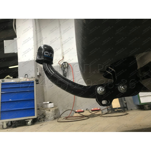 2558-A ORIS Фаркоп на Citroen Spacetourer 2016-, Peugeot Traveller 2016-, Citroen Jumpy 2016-, Peugeot Expert 2016-, Toyota Proace 2016-, Opel Zafira Life 2019-, Opel Vivaro 2019- без выреза в бампере. Тип шара: A. Нагрузки: 2500/100 кг, масса фаркопа 22,