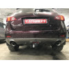 4365-A ORIS Фаркоп на Nissan Murano 2008-2016. Необходима подрезка бампера. Тип шара: A. Нагрузки: 1500/75 кг, масса фаркопа 17,5 кг (без электрики в комплекте)