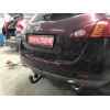 4365-A ORIS Фаркоп на Nissan Murano 2008-2016. Необходима подрезка бампера. Тип шара: A. Нагрузки: 1500/75 кг, масса фаркопа 17,5 кг (без электрики в комплекте)