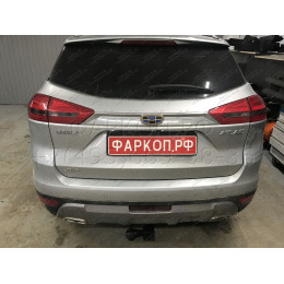 GEA-18-991122.00 PT GROUP Фаркоп на Geely Atlas 2018-2021 без подрезки бампера. Тип шара: E (легкосъемный шар под квадрат). Нагрузки: 1500/75 кг, масса фаркопа 18,7 кг (бе