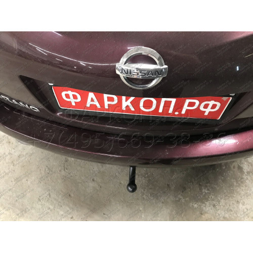 4365-A ORIS Фаркоп на Nissan Murano 2008-2016. Необходима подрезка бампера. Тип шара: A. Нагрузки: 1500/75 кг, масса фаркопа 17,5 кг (без электрики в комплекте)