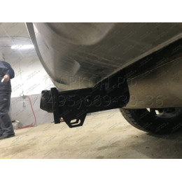 GEA-18-991122.00 PT GROUP Фаркоп на Geely Atlas 2018-2021 без подрезки бампера. Тип шара: E (легкосъемный шар под квадрат). Нагрузки: 1500/75 кг, масса фаркопа 18,7 кг (бе