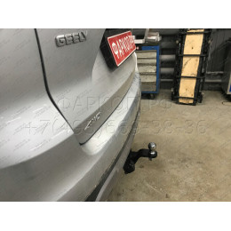 GEA-18-991122.00 PT GROUP Фаркоп на Geely Atlas 2018-2021 без подрезки бампера. Тип шара: E (легкосъемный шар под квадрат). Нагрузки: 1500/75 кг, масса фаркопа 18,7 кг (бе