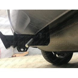 GEA-18-991122.00 PT GROUP Фаркоп на Geely Atlas 2018-2021 без подрезки бампера. Тип шара: E (легкосъемный шар под квадрат). Нагрузки: 1500/75 кг, масса фаркопа 18,7 кг (бе