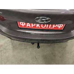 H228-A Лидер-плюс ТСУ для Hyundai Solaris 2 седан 2017-2022, Kia Rio 4 седан 2017-2020 без снятия и выреза бампера. Нагрузки: 1200/75 кг, масса фаркопа 14,1 кг (без электри