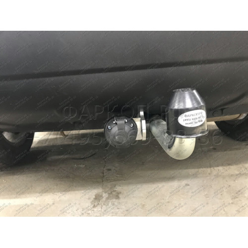 V070A GALIA Полностью оцинкованный фаркоп на Volvo XC60 2008-2017. Тип шара: A. Невидимый вырез бампера. Нагрузки: 2100/90 кг, масса фаркопа 15,22 кг