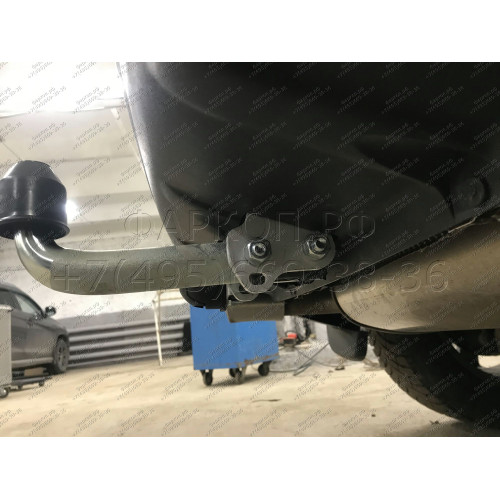 V070A GALIA Полностью оцинкованный фаркоп на Volvo XC60 2008-2017. Тип шара: A. Невидимый вырез бампера. Нагрузки: 2100/90 кг, масса фаркопа 15,22 кг