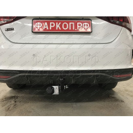 H228-A Лидер-плюс ТСУ для Hyundai Solaris 2 седан 2017-2022, Kia Rio 4 седан 2017-2020 без снятия и выреза бампера. Нагрузки: 1200/75 кг, масса фаркопа 14,1 кг (без электри