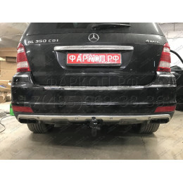 M-143 STEINHOF Фаркоп на Mercedes GL-Class x166 2012-2016, Mercedes GLS-Class x166 2016-2019, Mercedes GL-Class x164 2006-2012 без подрезки бампера. Тип шара: AV (вертикальное быстросъемное кре