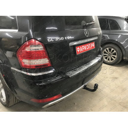 M-143 STEINHOF Фаркоп на Mercedes GL-Class x166 2012-2016, Mercedes GLS-Class x166 2016-2019, Mercedes GL-Class x164 2006-2012 без подрезки бампера. Тип шара: AV (вертикальное быстросъемное кре