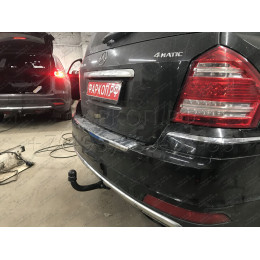 M-143 STEINHOF Фаркоп на Mercedes GL-Class x166 2012-2016, Mercedes GLS-Class x166 2016-2019, Mercedes GL-Class x164 2006-2012 без подрезки бампера. Тип шара: AV (вертикальное быстросъемное кре