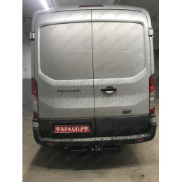 3984-F ORIS Фаркоп на Ford Transit 2014-, в т.ч. для удлиненной базы. Без выреза в бампере. Тип шара: F. Нагрузки: 2500/120 кг, масса фаркопа 34,2 кг (без электрики в
