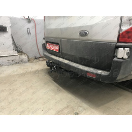3984-F ORIS Фаркоп на Ford Transit 2014-, в т.ч. для удлиненной базы. Без выреза в бампере. Тип шара: F. Нагрузки: 2500/120 кг, масса фаркопа 34,2 кг (без электрики в