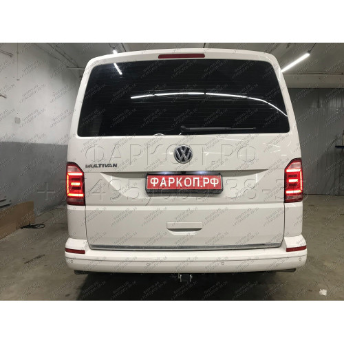 V064C GALIA Полностью оцинкованный фаркоп на Volkswagen Transporter / Caravelle / Multivan T5 2003-2015, T6 2015-2024, включая 4WD, включая модели с парктрониками. Тип шара: C (горизонтальный съемный). Без выреза бампера. Нагрузки: 2800/120 кг, масса фарк