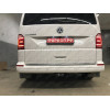 V064C GALIA Полностью оцинкованный фаркоп на Volkswagen Transporter / Caravelle / Multivan T5 2003-2015, T6 2015-2024, включая 4WD, включая модели с парктрониками. Тип шара: C (горизонтальный съемный). Без выреза бампера. Нагрузки: 2800/120 кг, масса фарк