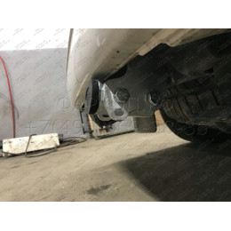 V064C GALIA Полностью оцинкованный фаркоп на Volkswagen Transporter / Caravelle / Multivan T5 2003-2015, T6 2015-2024, включая 4WD, включая модели с парктрониками. Тип шара: C (гори