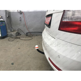9710 Трейлер Фаркоп для Skoda Octavia II A5 лифтбек 2009-2012 без подрезки бампера. Тип шара: A. Нагрузки: 1000/50 кг, масса фаркопа 16,3 кг (без электрики в компле