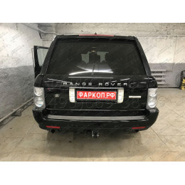 R050C GALIA Полностью оцинкованный фаркоп на Land Rover Range Rover III 2002-2013. Тип шара: C (горизонтальный съемный). Без выреза бампера. Нагрузки: 3500/150 кг, масс