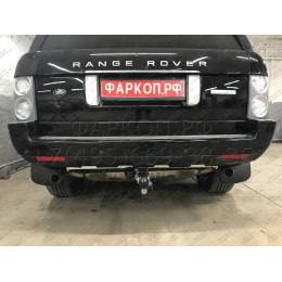 R050C GALIA Полностью оцинкованный фаркоп на Land Rover Range Rover III 2002-2013. Тип шара: C (горизонтальный съемный). Без выреза бампера. Нагрузки: 3500/150 кг, масс