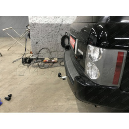 R050C GALIA Полностью оцинкованный фаркоп на Land Rover Range Rover III 2002-2013. Тип шара: C (горизонтальный съемный). Без выреза бампера. Нагрузки: 3500/150 кг, масс