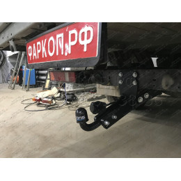 5608-A ORIS Фаркоп на Газель 3302 борт, 33023 (фермер с двойной кабиной), не подходит для удлиненной базы 1997-, Газель NEXT бортовая (стандартная база) 2013-20