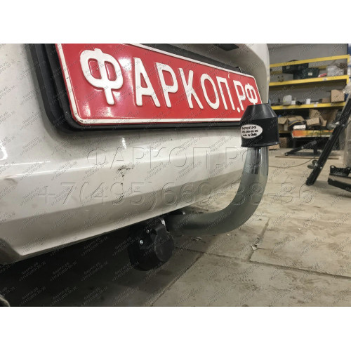 S074A GALIA Полностью оцинкованный фаркоп на SEAT Altea 2004-2015, SEAT Leon 2005-2013. Тип шара: A. Подрезка бампера. Нагрузки: 1600/75 кг, масса фаркопа 17,01 кг