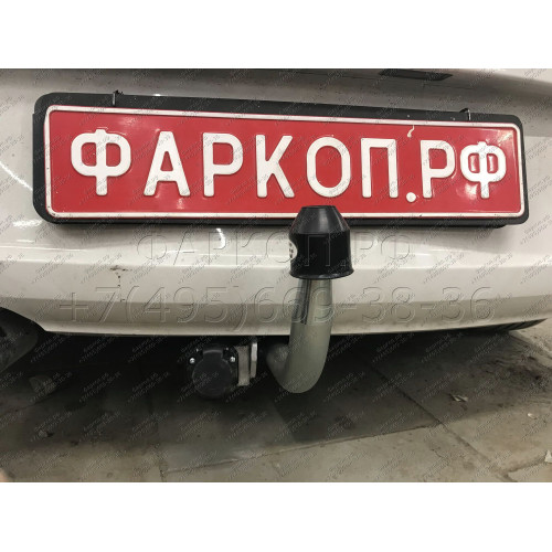 S074A GALIA Полностью оцинкованный фаркоп на SEAT Altea 2004-2015, SEAT Leon 2005-2013. Тип шара: A. Подрезка бампера. Нагрузки: 1600/75 кг, масса фаркопа 17,01 кг