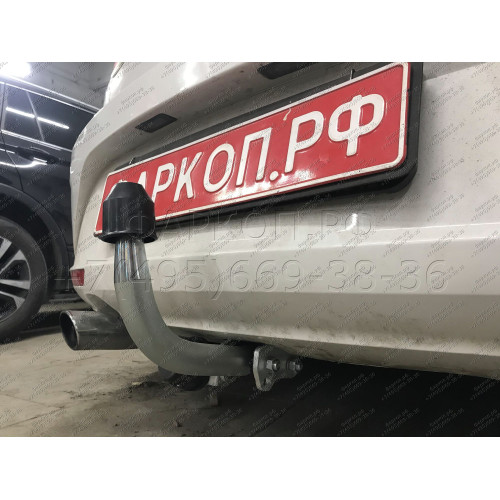 S074A GALIA Полностью оцинкованный фаркоп на SEAT Altea 2004-2015, SEAT Leon 2005-2013. Тип шара: A. Подрезка бампера. Нагрузки: 1600/75 кг, масса фаркопа 17,01 кг