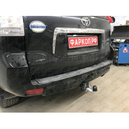 T065A GALIA Полностью оцинкованный фаркоп на Toyota Land Cruiser Prado J120 2003-2009, J150 2009-2023, Lexus GX 470 2003-2009, GX 460 2009-2023. Тип шара: A. Невидимый вырез бампера. Нагрузк