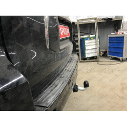 T065A GALIA Полностью оцинкованный фаркоп на Toyota Land Cruiser Prado J120 2003-2009, J150 2009-2023, Lexus GX 470 2003-2009, GX 460 2009-2023. Тип шара: A. Невидимый вырез бампера. Нагрузк