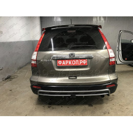 FA 0511-E Бизон Фаркоп на Honda CR-V 2006-2013. Требуется подрезка бампера. Тип шара: E (легкосъемный шар под квадрат). Нагрузки: 2500/120 кг. Не комплектуется 