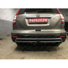 FA 0511-E Бизон Фаркоп на Honda CR-V 2006-2013. Требуется подрезка бампера. Тип шара: E (легкосъемный шар под квадрат). Нагрузки: 2500/120 кг. Не комплектуется 