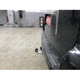 T065A GALIA Полностью оцинкованный фаркоп на Toyota Land Cruiser Prado J120 2003-2009, J150 2009-2023, Lexus GX 470 2003-2009, GX 460 2009-2023. Тип шара: A. Невидимый вырез бампера. Нагрузк