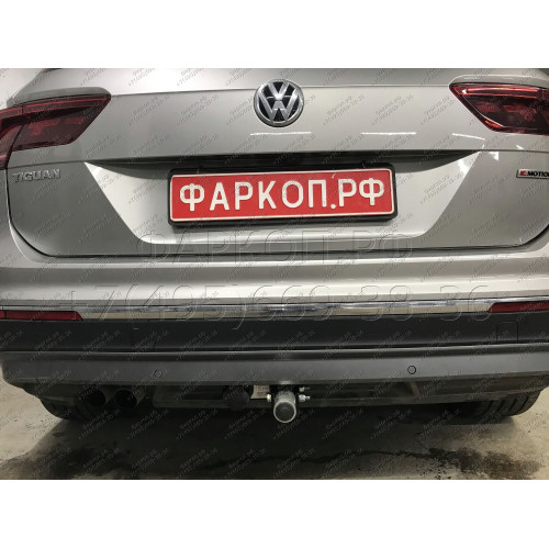 V123-BA TAVIALS ТСУ для Skoda Kodiaq 2016-2023, Volkswagen Tiguan 5N1, 5N2 2007-2016, Volkswagen Tiguan 2 2016-2024, Skoda Karoq 2019-, Skoda Yeti 2009-2018, Audi Q3 2011-2018, Volkswagen Jetta 2011-2018. Требуется подрезка бампера. Тип шара: C (оцинкован