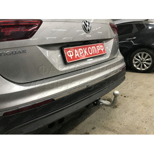 V123-BA TAVIALS ТСУ для Skoda Kodiaq 2016-2023, Volkswagen Tiguan 5N1, 5N2 2007-2016, Volkswagen Tiguan 2 2016-2024, Skoda Karoq 2019-, Skoda Yeti 2009-2018, Audi Q3 2011-2018, Volkswagen Jetta 2011-2018. Требуется подрезка бампера. Тип шара: C (оцинкован