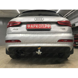 92711-A MOTODOR Фаркоп с оцинкованным шаром на Skoda Kodiaq 2017-2023 (требуется подрезка бампера), Volkswagen Tiguan II 2016-2024 (без выреза в бампере), Volkswagen Tiguan 2007-2016 (тр