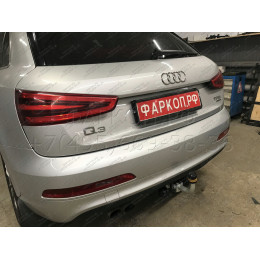 92711-A MOTODOR Фаркоп с оцинкованным шаром на Skoda Kodiaq 2017-2023 (требуется подрезка бампера), Volkswagen Tiguan II 2016-2024 (без выреза в бампере), Volkswagen Tiguan 2007-2016 (тр