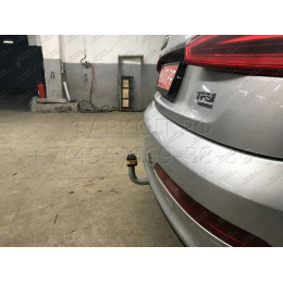 92711-A MOTODOR Фаркоп с оцинкованным шаром на Skoda Kodiaq 2017-2023 (требуется подрезка бампера), Volkswagen Tiguan II 2016-2024 (без выреза в бампере), Volkswagen Tiguan 2007-2016 (тр