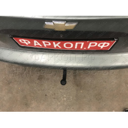 CV 01 AVTOS Фаркоп на Chevrolet Lanos седан 2004-2009, Daewoo Lanos седан 1997-2002 без подрезки бампера. Тип шара: A. Нагрузки: 1000/75 кг, масса фаркопа 14,5 кг (без электрик