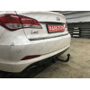 HY 31 AVTOS Фаркоп на Hyundai i40 2012-2019. Необходима подрезка бампера. Тип шара: A. Нагрузки: 1800/80 кг, масса фаркопа 17 кг (без электрики в комплекте)